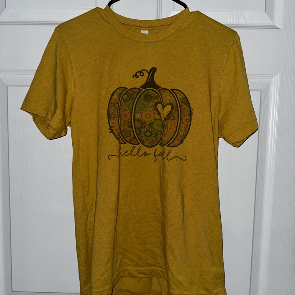Bella Canvas Mustard Graphic Tee